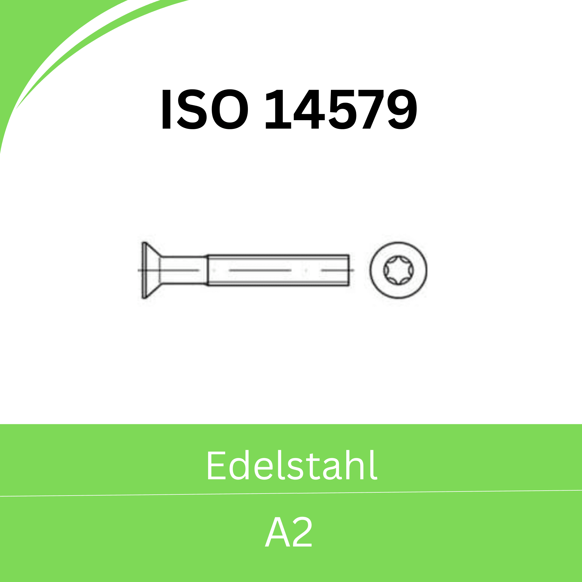 Bild für Kategorie ➤ Kategorie: ISO 14579 Edelstahl (A2) 
